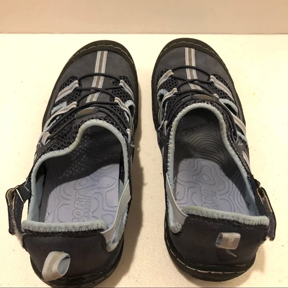 JSport by Jambu Bleeker All-Terrain Shoe Size 6.  Navy and light blue. - Picture 5 of 8